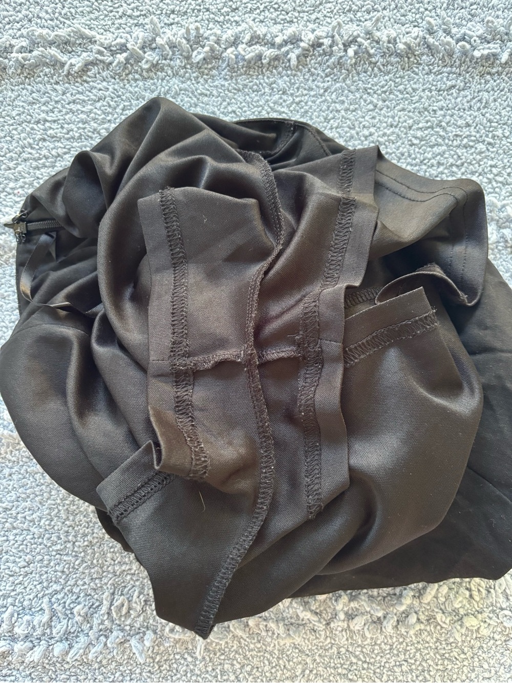 Black Ruffle Mini Skirt - Picture 6 of 6